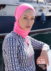 Pembe Deniz Tesettür Bonesi