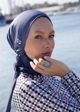 Antrasit Deniz Tesettür Bone