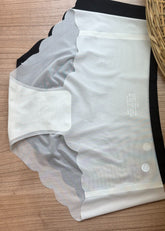 Dikişsiz Orta Bel İç Çamaşırı - Beyaz