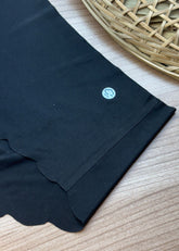 Dikişsiz Orta Bel İç Çamaşırı - Siyah