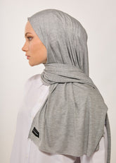 HOUSE OF MODEST- GRİ MELANJ TESETTÜR BONE ŞAL