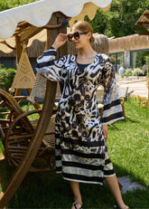 Modern Leopar Kimono