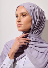 Rabia Z - Lavanta Jarsey Şal