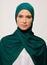 Rabia Z - Penye Zümrüt Yeşili Şal