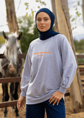 Mesaj ''Silence'' Sweatshirt