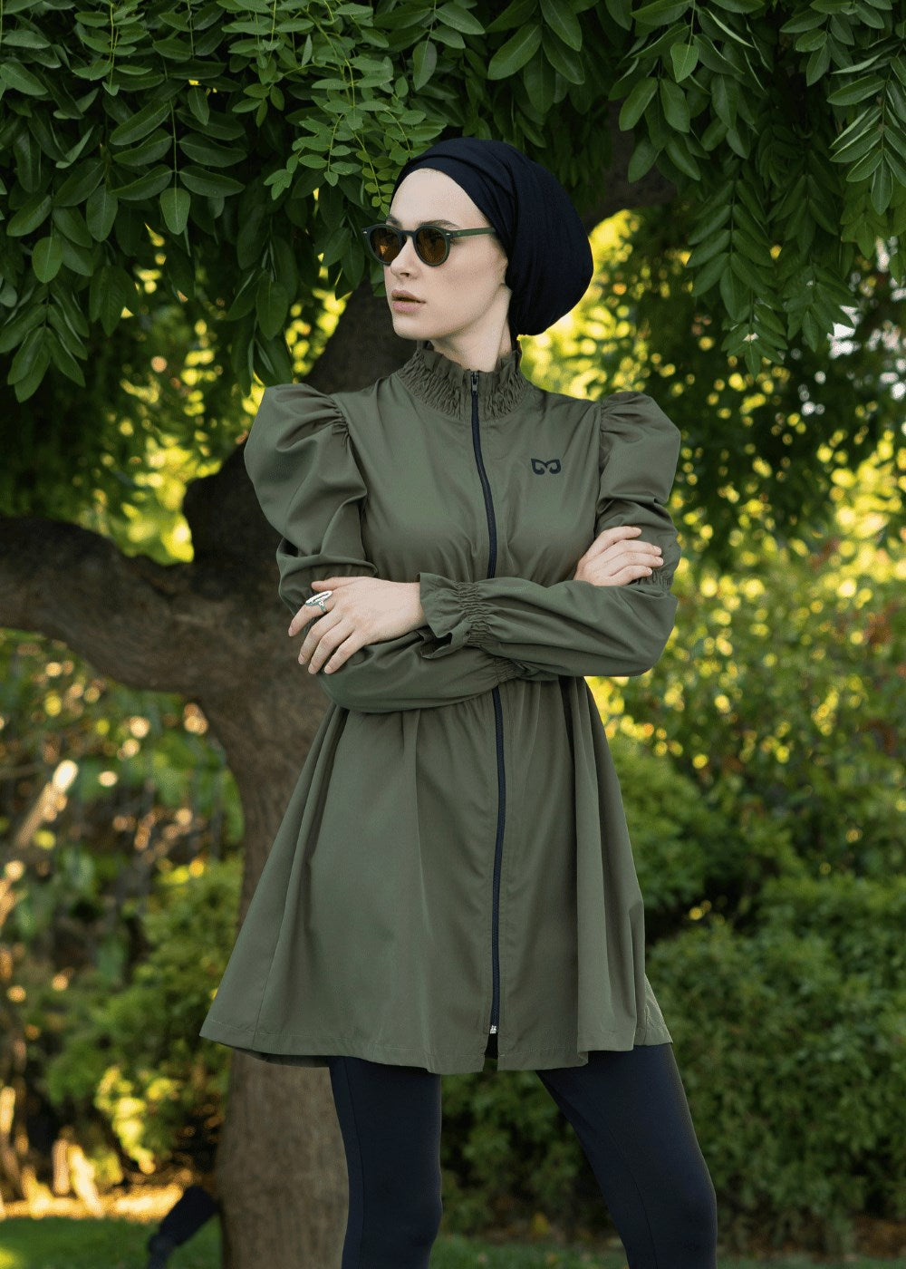 Haki Paraşüt Tek Üst