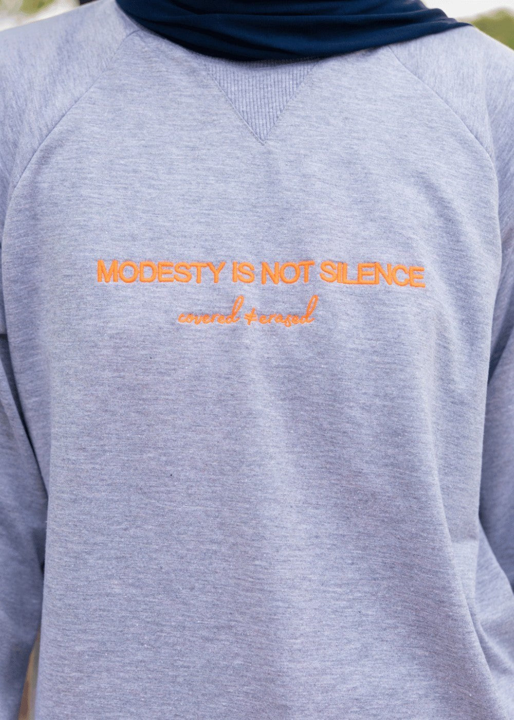 Mesaj ''Silence'' Sweatshirt