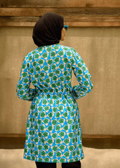 TESETTÜR MAYO RETRO MAVİ