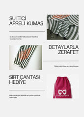 Deniz Kabuğu Haki Tesettür Mayo