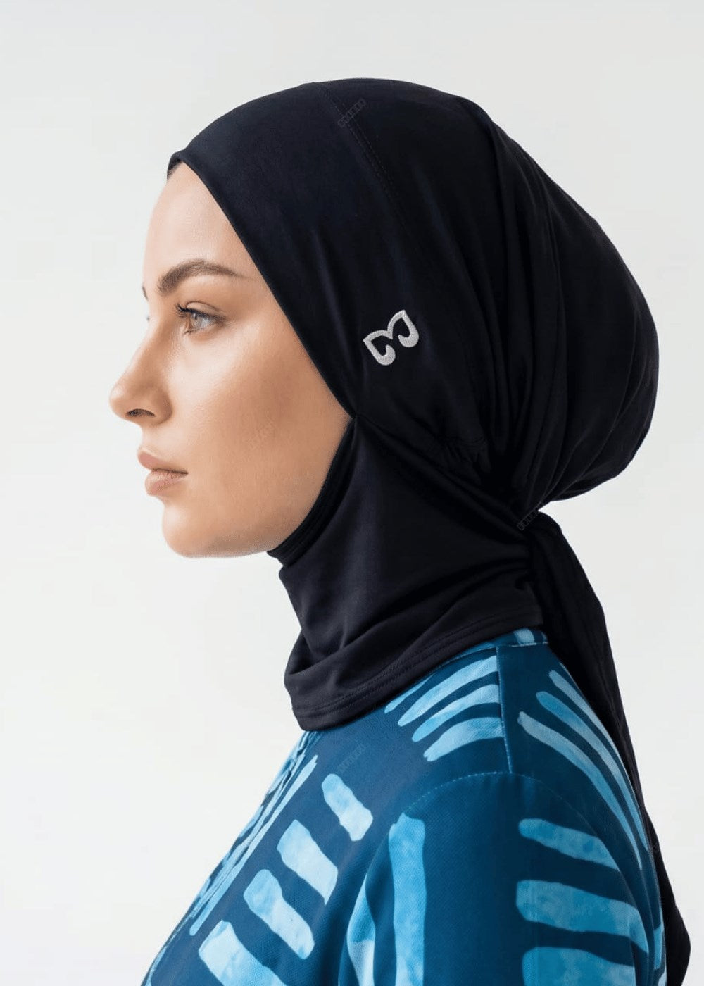 Beyaz Logo Nakışlı Lacivert Bone