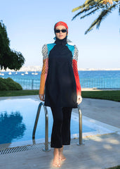 Puantiye Kollar Tesettür Mayo