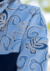 Keten Nakışlı Eşofman Üstü