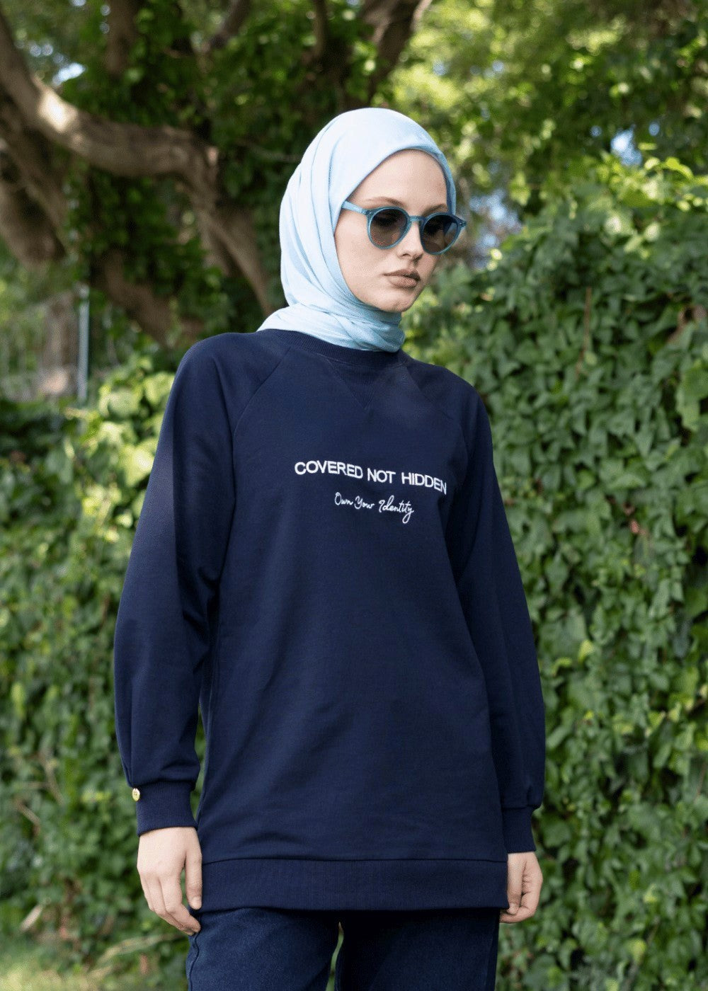 Mesaj ''Not Hidden '' Sweatshirt