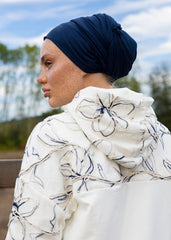 Keten Nakışlı Ekru Eşofman Üstü