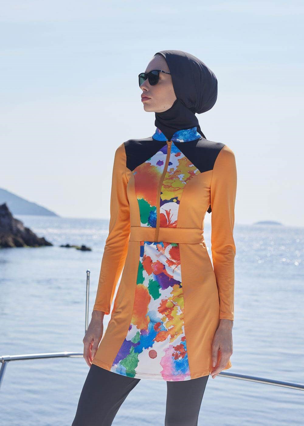 Turuncu Spor Tek Üst Mayo