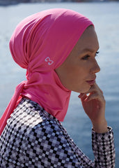 Pembe Deniz Tesettür Bonesi