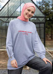 Mesaj ''Who You Are'' Sweatshirt