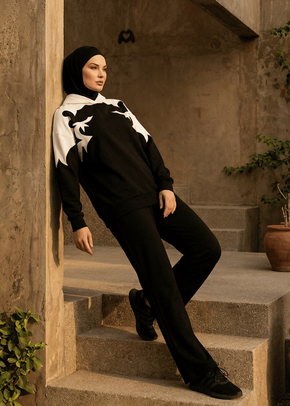 S&B Kovboy Stil Sweatshirt