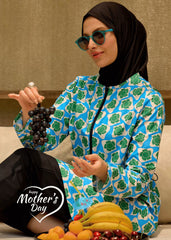 TESETTÜR MAYO RETRO MAVİ