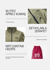 Haki Paraşüt Tek Üst