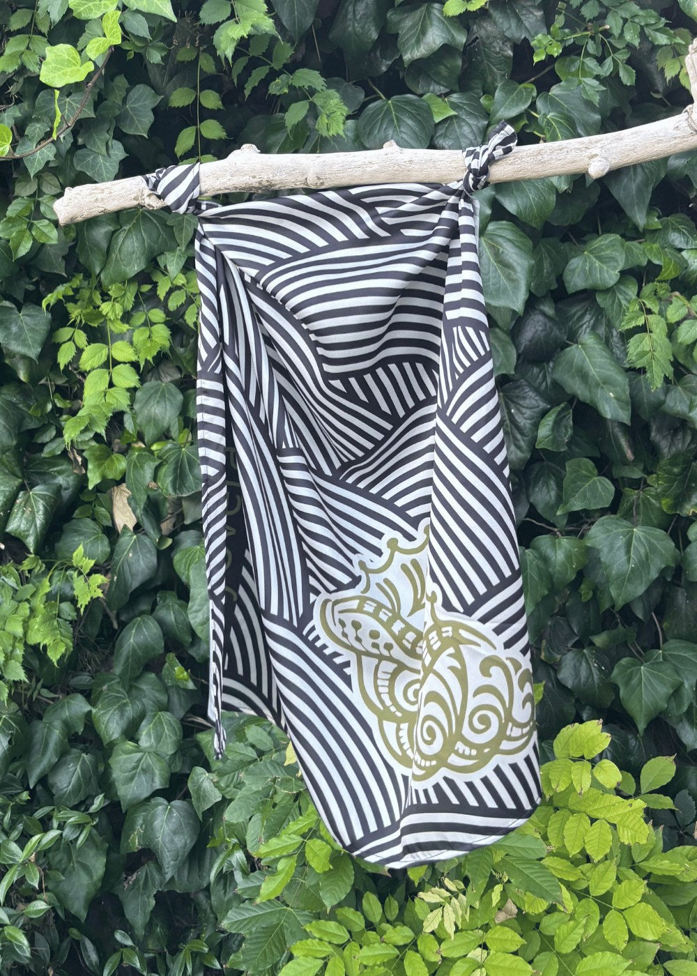 Siyah Deniz Kabuğu Bandana 22