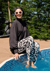 Asil Desenli Mayo Pantolon