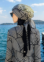 Siyah Deniz Kabuğu Bandana 22