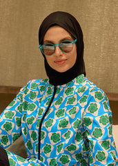 TESETTÜR MAYO RETRO MAVİ