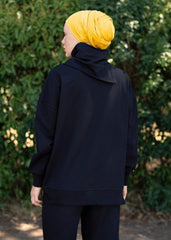 Kemik Broşlu Sweatshirt