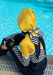 Zigzag Hardal Üçgen Eşarp 23