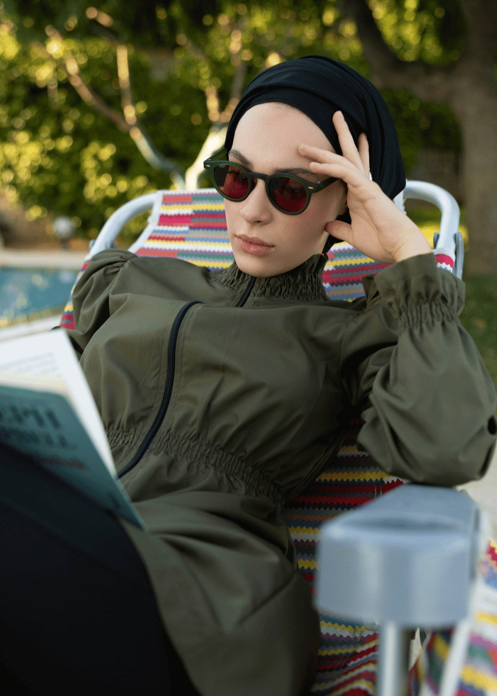 Haki Paraşüt Tek Üst