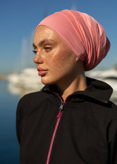 Fuşya Fermuarlı Eşofman Üstü