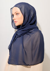 HOUSE OF MODEST- ŞAL-ŞİFON-LACİVERT