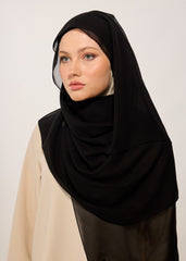 HOUSE OF MODEST- ŞAL-ŞİFON-SİYAH