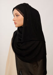 HOUSE OF MODEST- ŞAL-ŞİFON-SİYAH
