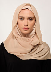 HOUSE OF MODEST-ŞİFONLU ŞAL-BEJ