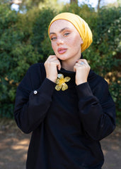 Kemik Broşlu Sweatshirt