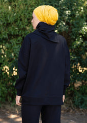 Kemik Broşlu Sweatshirt