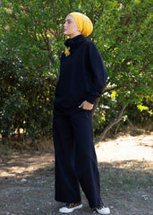 Kemik Broşlu Sweatshirt