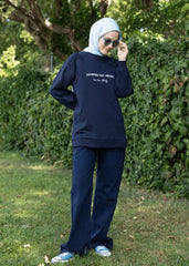 Mesaj ''Not Hidden '' Sweatshirt