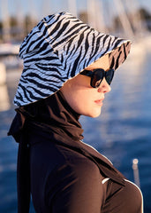 Zebra Kumaş Şapka